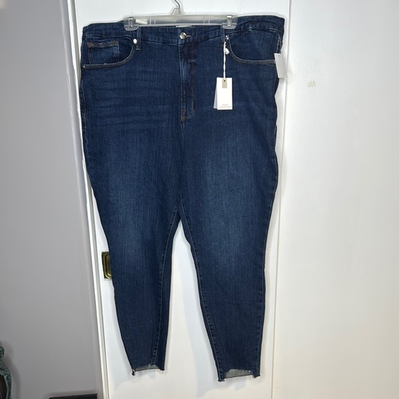 Good American SZ 26 Plus size, Good Waist, waist nipping, high rise, flat tummy - Picture 1 of 10